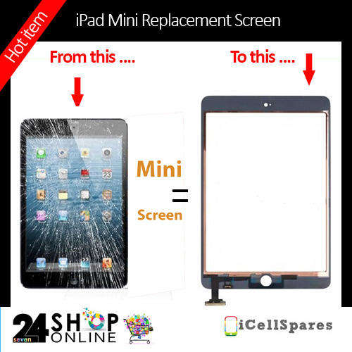 iPad Mini Screen Digitizer Replacement (Black)