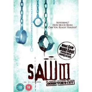 SAW -  Saw 3 [DVD]  NEW (UK IMPORT) GROUND BREAKING HORROR MOVIE