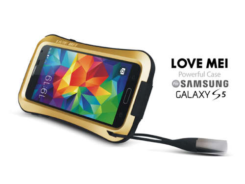 LOVE MEI Metal Case For Samsung Galaxy S5