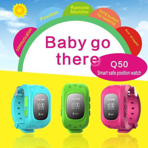 2016 Smart Kid Safe GPS Watch Wristwatch SOS Call Location Finder Locator Tracker for Kid Child Anti