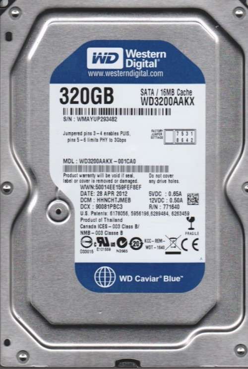 320 GB Western Digital Blue