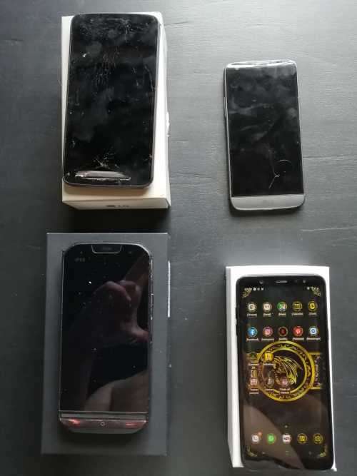 4 smart phones - tech clearance - please read