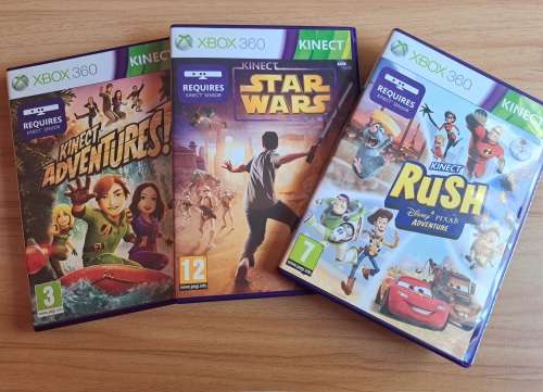 Kinect Sensor with Kinect games (for Xbox 360)