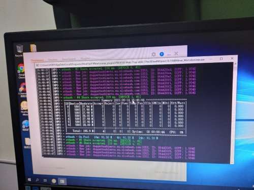 RX580 8gb x 7 Cards in Mining Computer