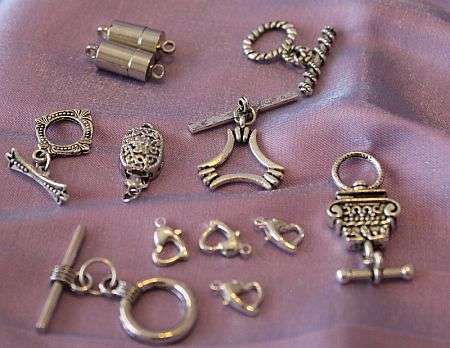 SALE: Clasps/Toggle clasps for Jewellery Making (12 pieces)