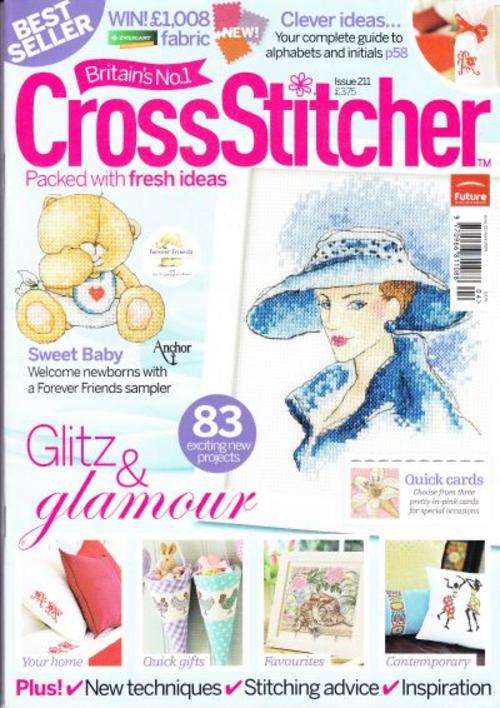 Britian's No 1 CrossStitcher Magazine (Cross stitch) April 2009