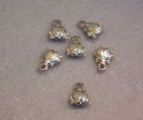 Ladybug charms  (10 in packet)