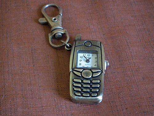 Cellphone image Pocket Watch on keychain
