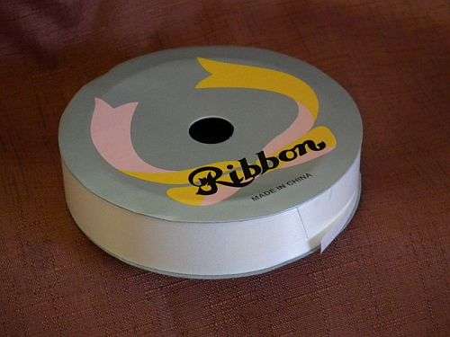 Cream coloured Paper ribbon