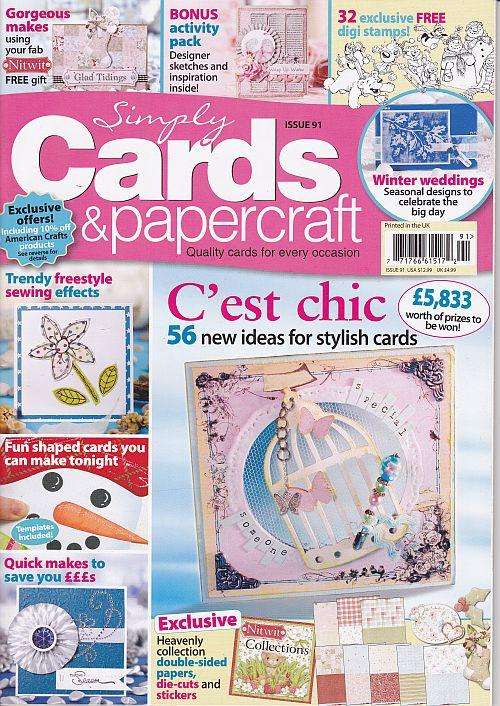 SALE!  Simply Cards & Papercraft Magazine