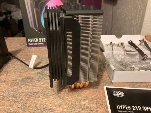 Cooler Master Hyper 212 Spectrum CPU Cooler RGB fan