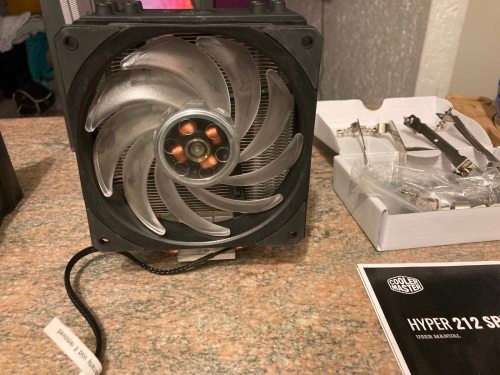 Cooler Master Hyper 212 Spectrum CPU Cooler RGB fan