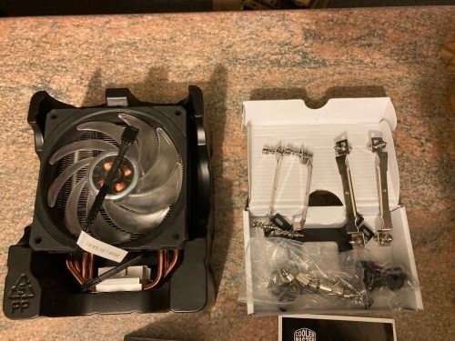 Cooler Master Hyper 212 Spectrum CPU Cooler RGB fan