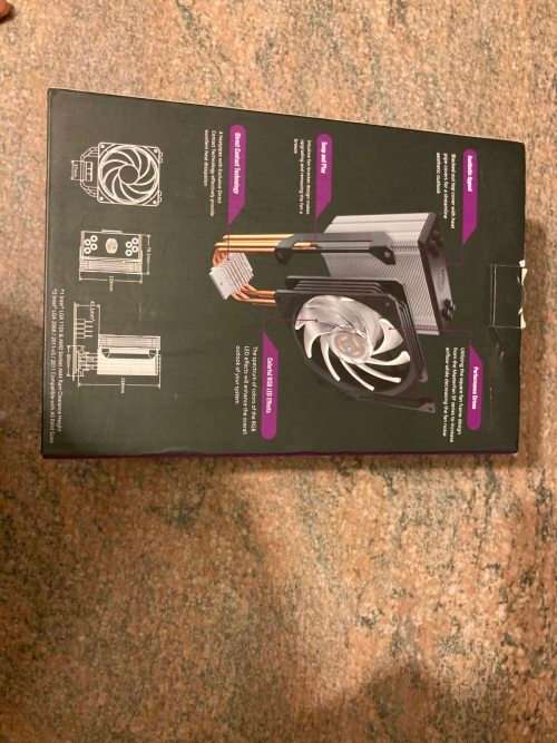 Cooler Master Hyper 212 Spectrum CPU Cooler RGB fan
