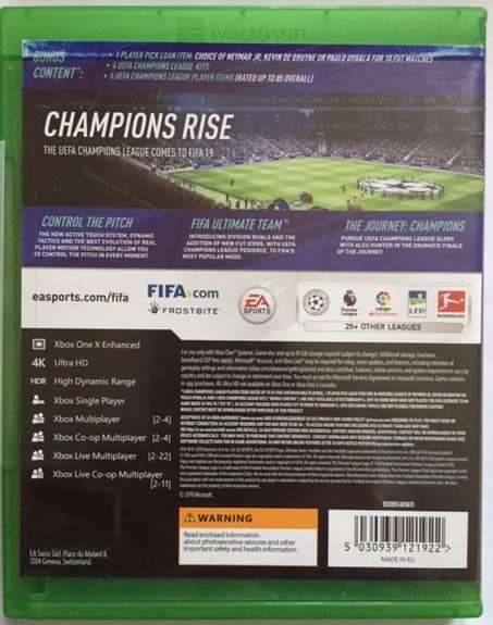 FIFA 19 XBOX ONE