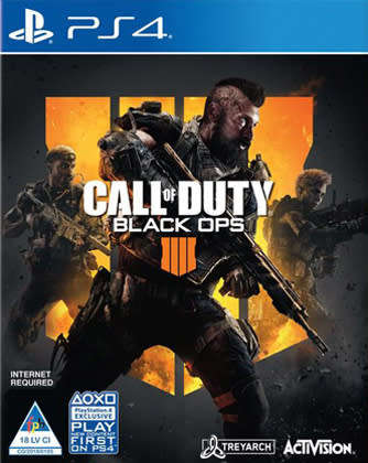 Call of Duty Black OPS 4 PS4 Game