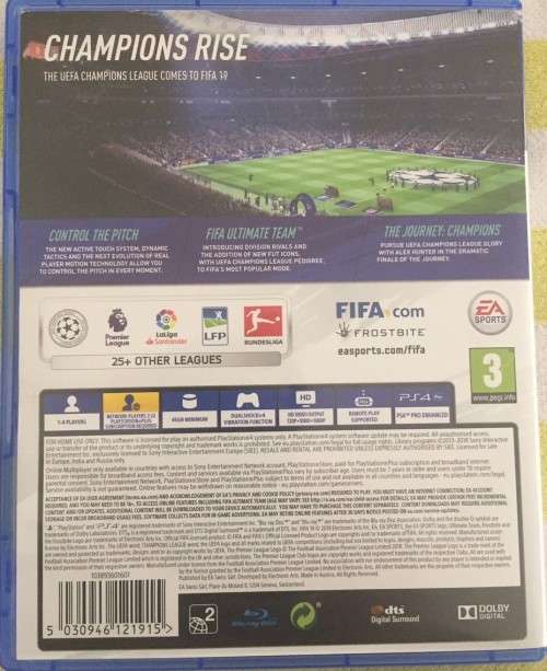 FIFA 19 PS4 Game