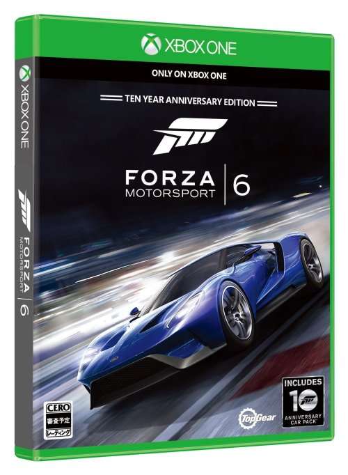 FORZA 6  Tenth Anniversary Edition XBOX One Game