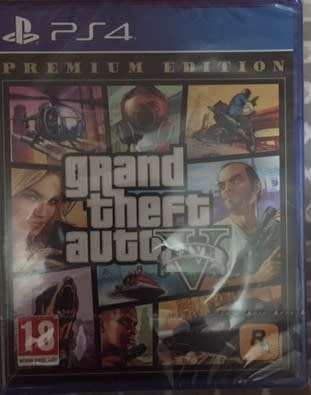 GTA V Premium Edition PS4 Game (New Sealed)