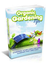 Organic Gardening Tips EBook free shipping