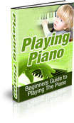 Playing Piano .Ebook. Free shipping
