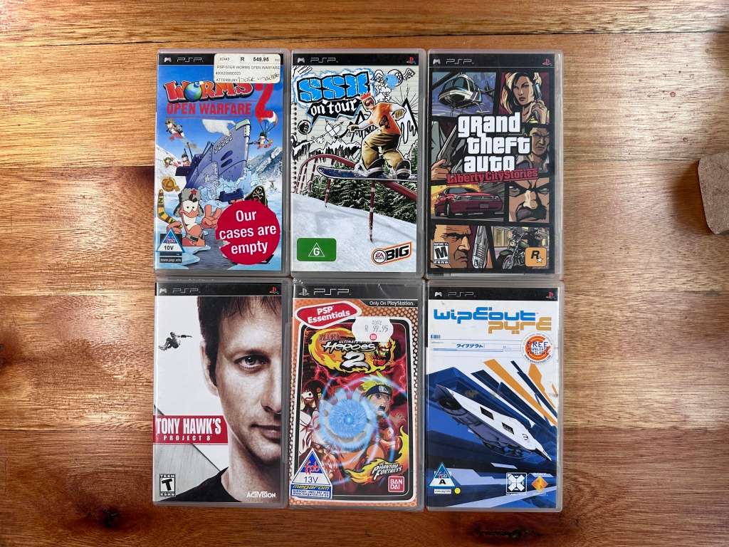 Bundle of SONY PSP Games - No Reserve