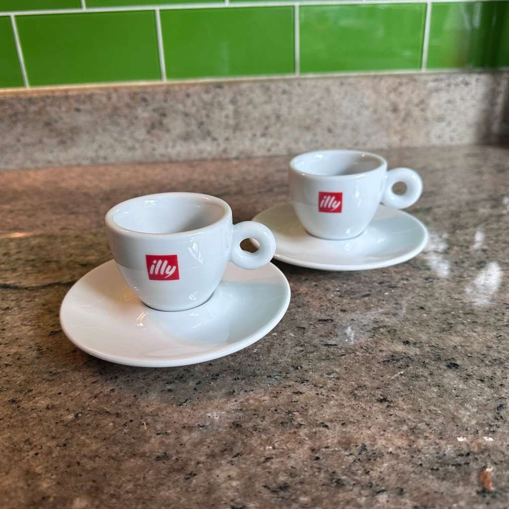 Huge illy Coffee Cup Collection  Max Petrone Art + Classic illy + BONUS Dallmayr (57-Piece Lot)