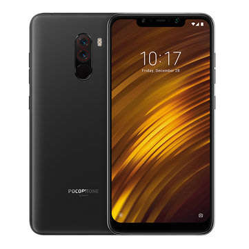 Xiaomi Pocophone F1 (Black) Snapdragon 845, 6GB RAM, 64GB ROM, Face Unlock, Fingerprint Sensor