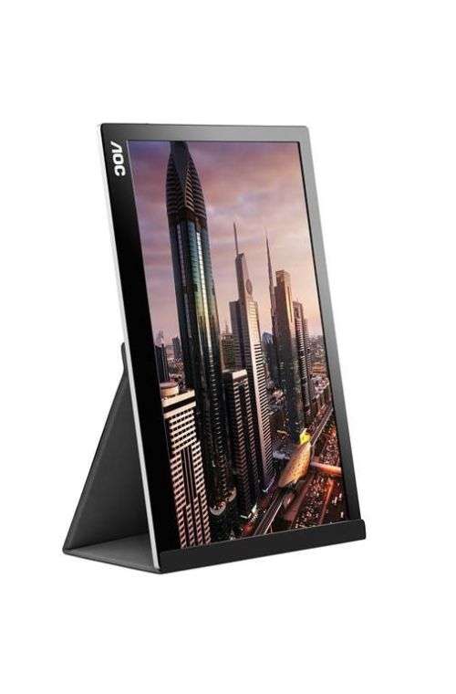AOC-I1601FWUX USB C monitor 15.6'' FULL HD IPS LCD - Demo model - Free Delivery