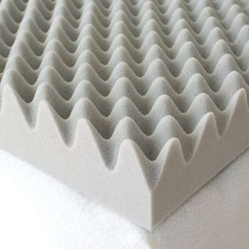 Convoluted / Egg Box Foam Mattress Topper - Queen