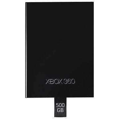 Original 500GB Hard Disk Drive HDD for Microsoft XBOX 360 Slim - Black