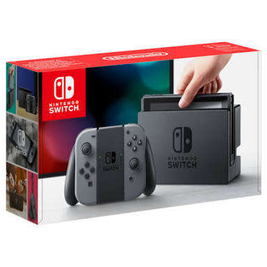Nintendo Switch Console with Grey Joy-Con (NS) (Brand New)