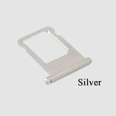 Iphone 6S Replacement Sim Tray + Free Sim Eject Pin (Silver)