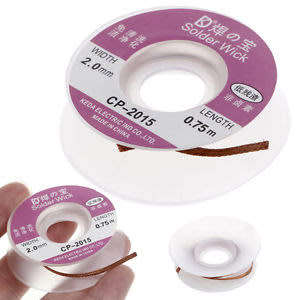 Desoldering/Soldering Wick CP-2015 2.0mm x 0.75m