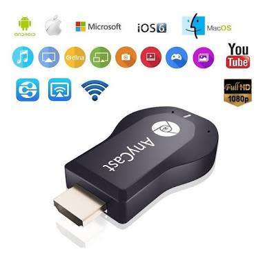Anycast M4 Plus Wi-Fi Display Receiver Dongle - HDMI HD WiFi Phone/Tablet