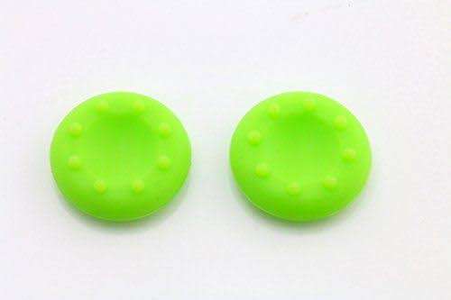 PS3 Controller Silicon Analog Thumb Grip Covers (Green)