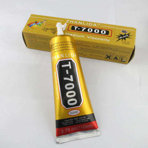 T7000 Adhesive Glue - Black Colour - Fixing Cellphones/Jewellery/Tablets (110ml)