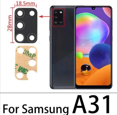 Samsung A31 Back Camera Glass Replacement (Local Stock)