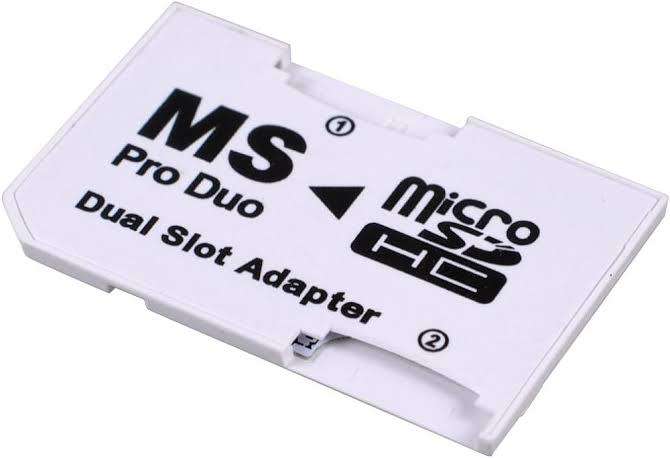 PSP Micro SD to MS Pro Duo Adapter - Dual Version - Allows 2 Micro SD Cards to be Used(Local Stock)