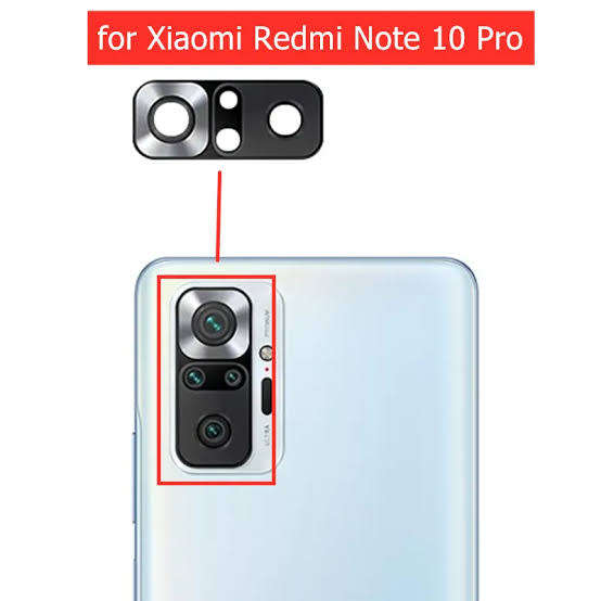 Xiaomi Redmi Note 10 Pro Back Camera Glass Replacement (Brand New) (Local Stock)