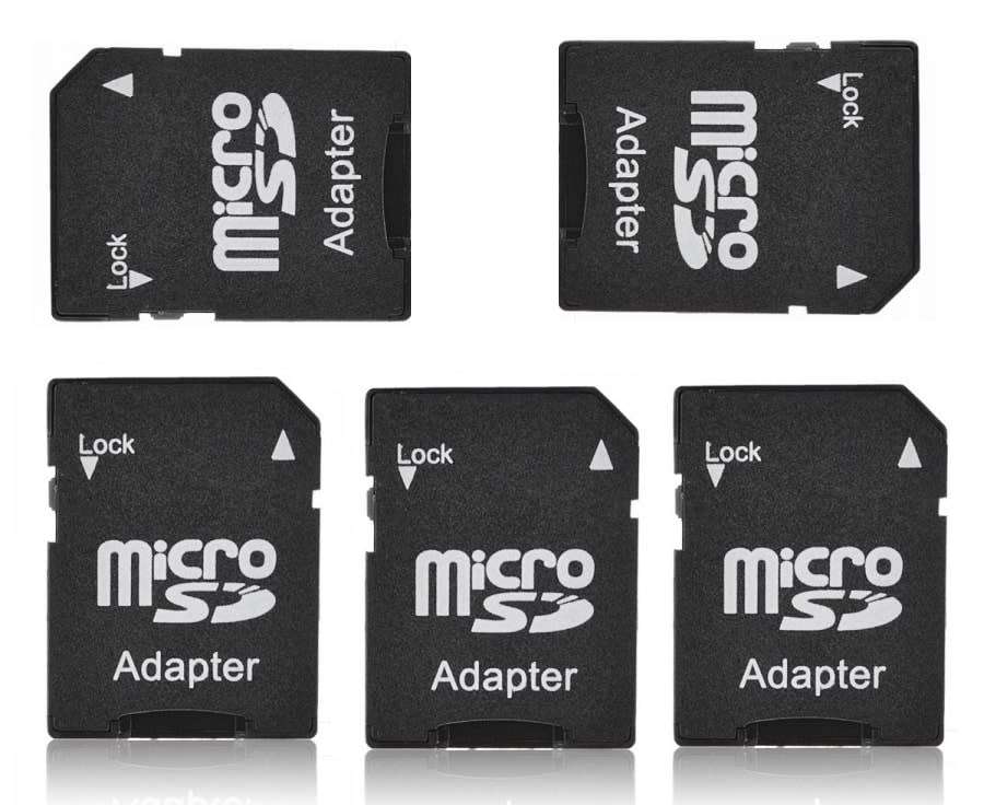 Micro SD Card to SD Card mmc to SD Converter Adapter (Pack of 5) (Local Stock) (Brand New)