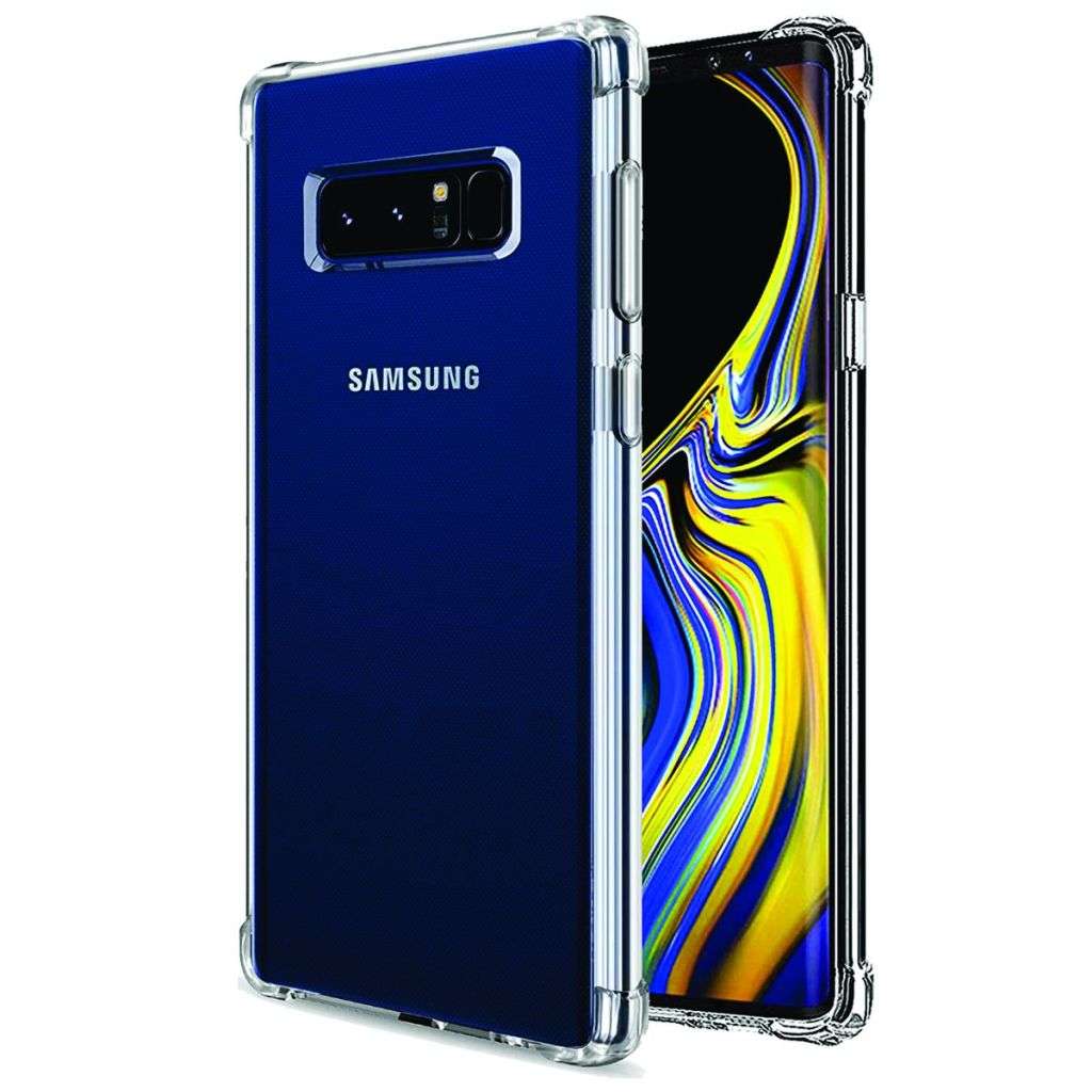 Samsung Note 8 Case Protective Shockproof Gel Phone Case Clear (Local Stock) (Brand New)