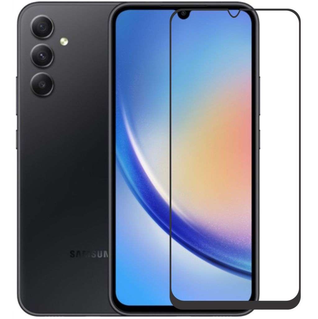 Samsung A34 Screen Protector - Tempered Glass Screen Protector (Local Stock) (Brand New)