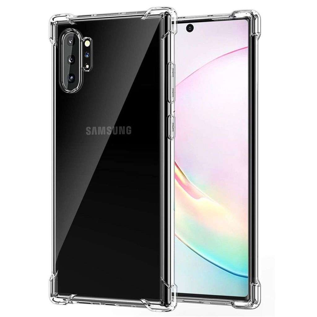 Samsung Galaxy Note 10 Plus Clear Cover Pouch Shockproof  (Local Stock) (Brand New)