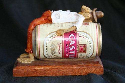 An AWESOME Castle Lager ornament for your bar or pub!!!