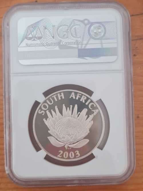 2003 Silver 1 rand - Cricket