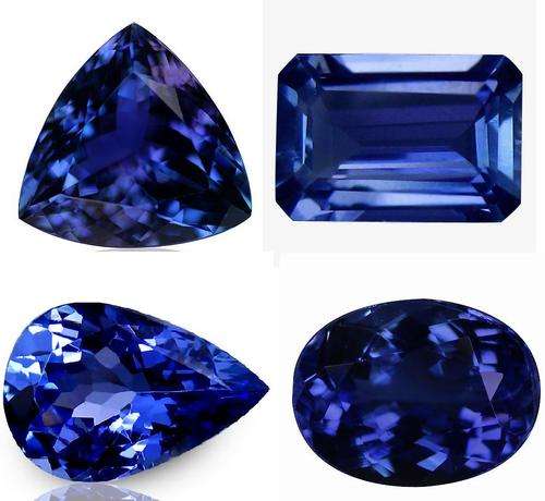 Over 7 carats worth of certified Natural Tanzanite