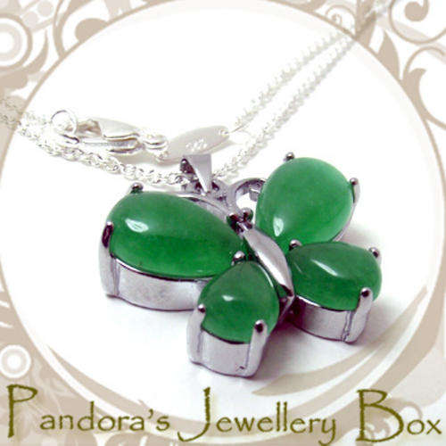 JADE BUTTERFLY NECKLACE