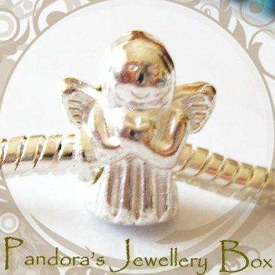 "Little Angel" Silver Plated EURO Bead Charm
