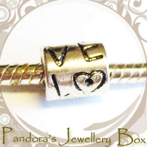 Tibenan Silver EURO Bead Charm for EURO Bracelet